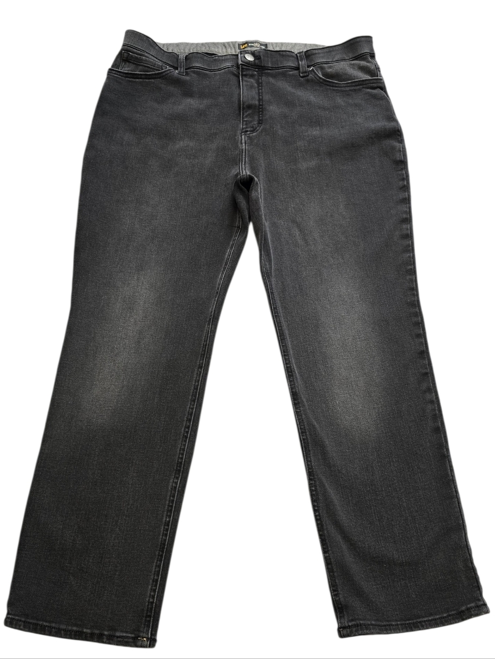 Lee Men's Dark Gray Bootcut Jeans